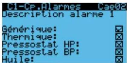 Carel pRack pR300 - Alarmes des compresseurs pour ligne - 2