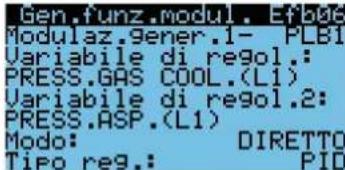 Carel pRack pR300T - Réglage avec 2 variables - 2