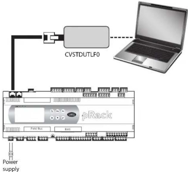 Carel pRack pR300T - Commissioning - 1