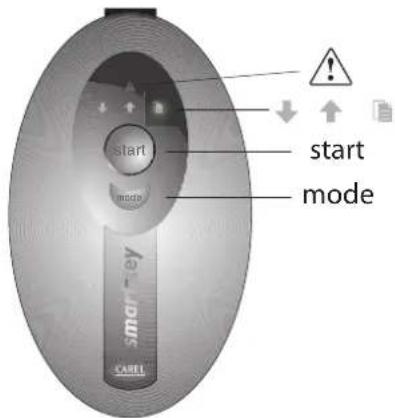 Carel pRack pR300T - Smart key: instructions d'utilisation - 1