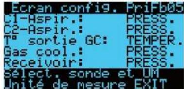 Carel pRack pR300T - Page-ecran principale - 3