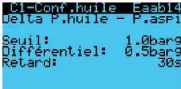 Carel pRack pR300T - Gestion de l'huile de différentiel en cas de compression parallele - 4