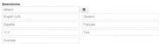 Carel tERA - Gestion multilingue - 1