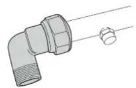 Carel chillBooster - Fittings für Verteilungsanlage aus Messing - 1