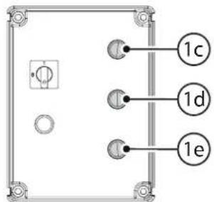 Carel chillBooster - Notifi cations lampes tableau électrique - 1