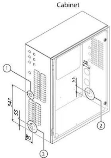 Carel chillBooster - Prédisposition pour les branchements hydrauliques - 1