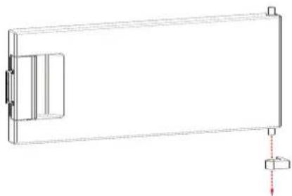 SILVERCREST SKS 121 A1 - Modificación del tope de la puerta del congelador - 4