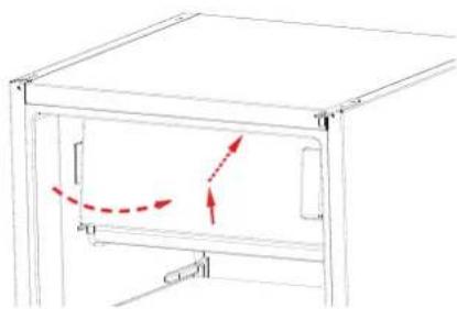 SILVERCREST SKS 121 A1 - Modificación del tope de la puerta del congelador - 3