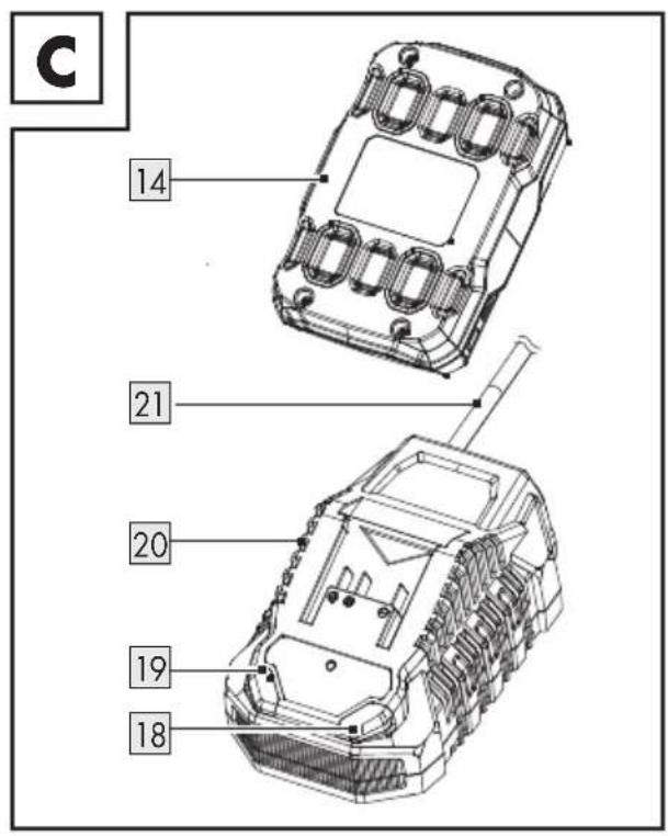 PARKSIDE PDRA 20Li B2 - NETTOYEUR À PRESSION SANS FIL - 6
