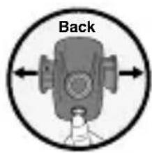TRONIC TKHU 2 A2 - Inserting your mobile phone into the car cradle - 2