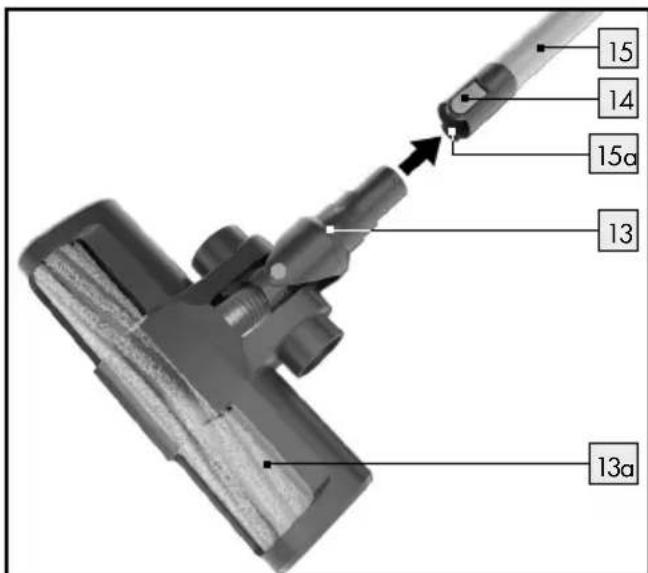SILVERCREST SHAZ 22.2 E6 - Elektryczna szczotka do podtogi: - 2