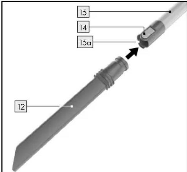 SILVERCREST SHAZ 22.2 E6 - Šoba za reže: - 1