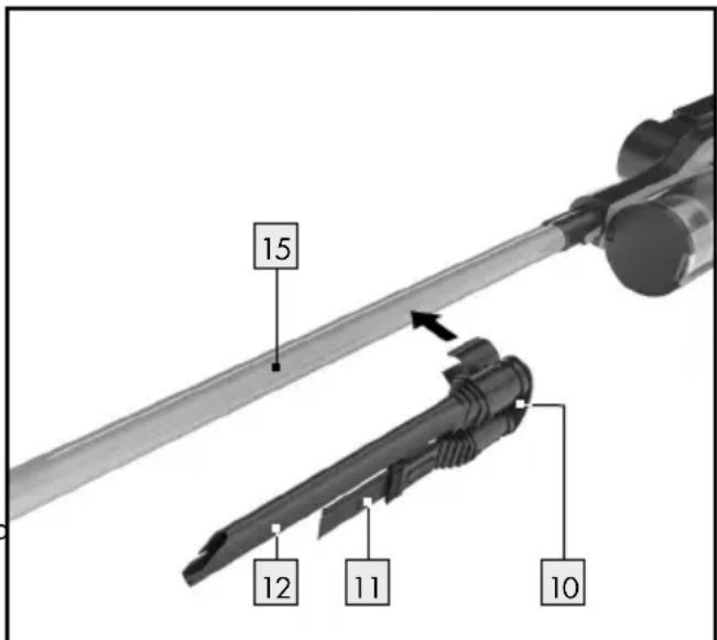 SILVERCREST SHAZ 22.2 E6 - Opbevaring af tilbehør: - 1