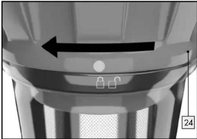 SILVERCREST SHAZ 22.2 E6 - Per pulire i filtri procedere come segue: - 3