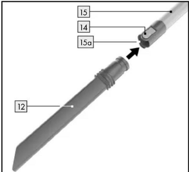 SILVERCREST SHAZ 22.2 E6 - Crevicenozzle: - 1