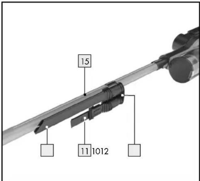 SILVERCREST SHAZ 22.2 E6 - Shranjevanje pribora: - 2