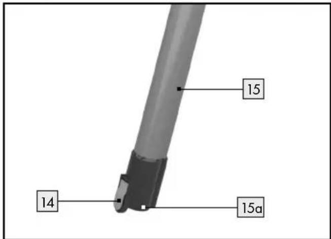 SILVERCREST SHAZ 22.2 E6 - Aluminiumsrør: - 1