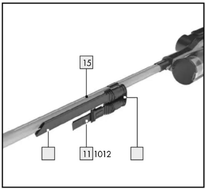 SILVERCREST SHAZ 22.2 E6 - Opbevaring af tilbehør: - 2