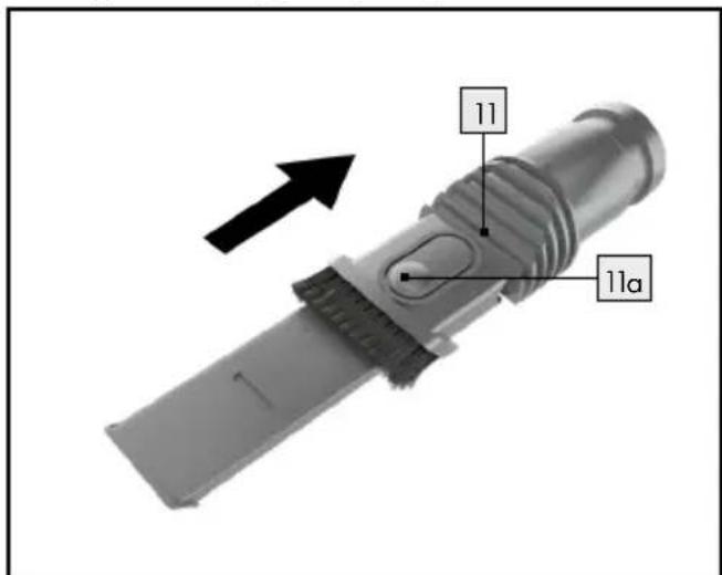 SILVERCREST SHAZ 22.2 E6 - A porkefenek [1] két funkciója van: - 2