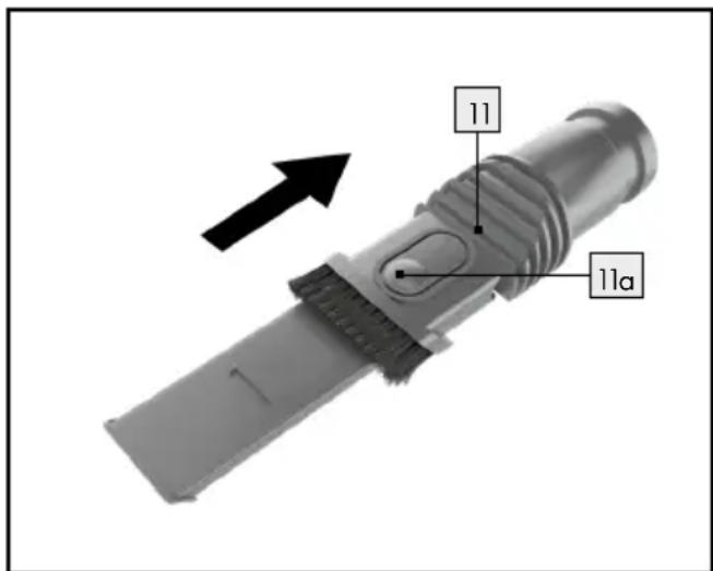 SILVERCREST SHAZ 22.2 E6 - Szczotka do kurzu ma dwie funkcje: - 2