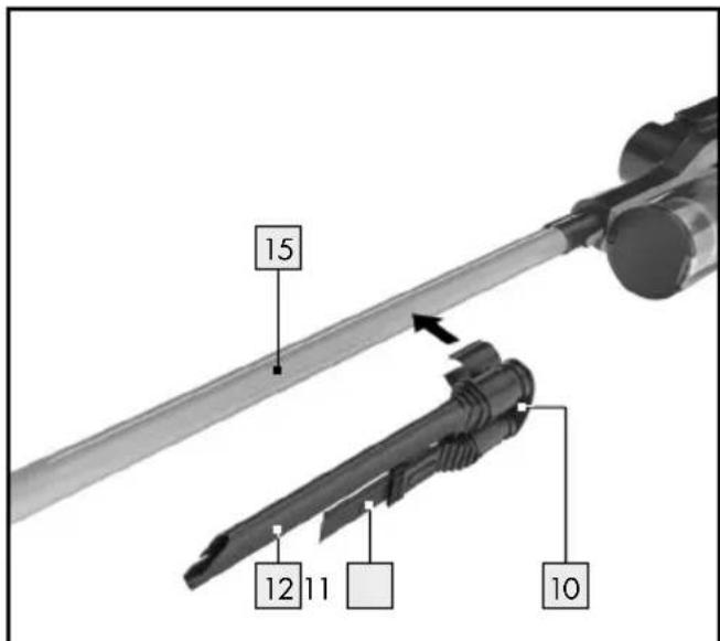SILVERCREST SHAZ 22.2 E6 - Zubehör aufbewahren: - 1