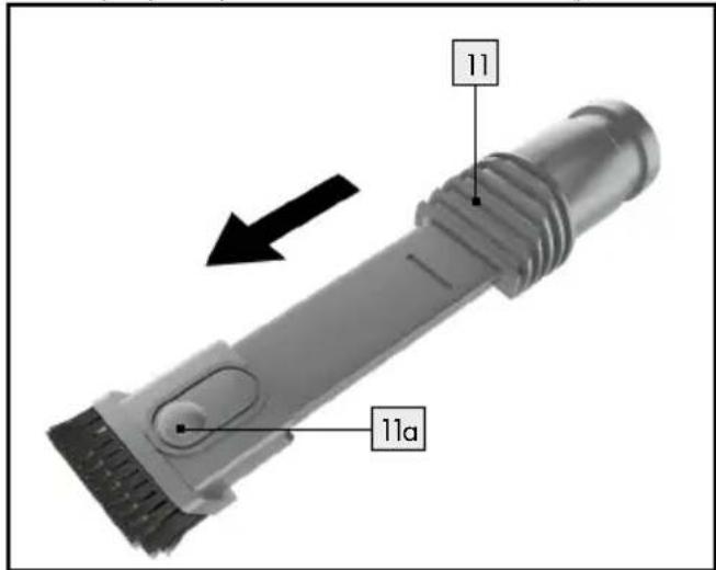 SILVERCREST SHAZ 22.2 E6 - Kefka na prach 11 ma dve funkcie: - 1