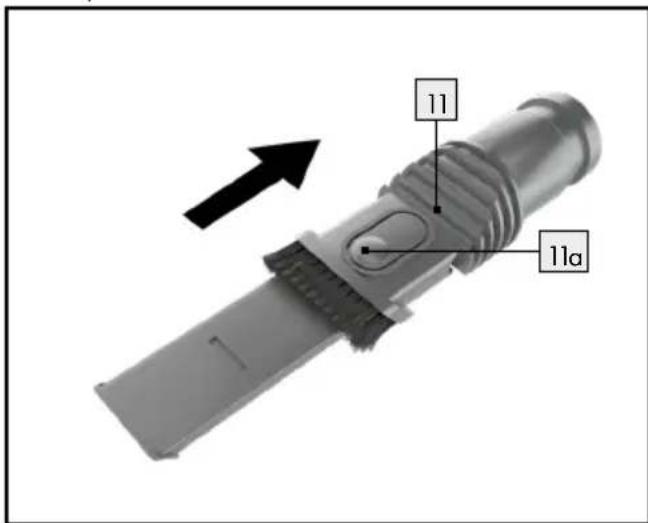 SILVERCREST SHAZ 22.2 E6 - El cepillo para polvo [1] Tiene dos equipos: - 2