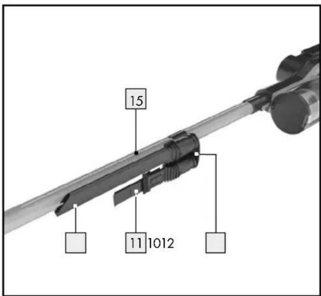 SILVERCREST SHAZ 22.2 E6 - Tartozék tárolása: - 2