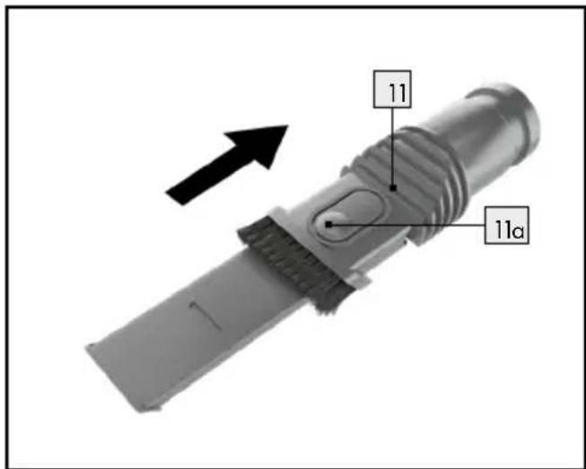 SILVERCREST SHAZ 22.2 E6 - Kefka na prach 11 ma dve funkcie: - 2