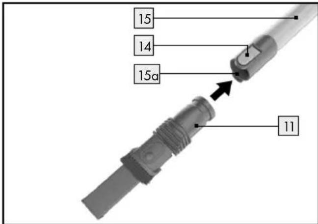 SILVERCREST SHAZ 22.2 E6 - Szczotka do kurzu: - 1