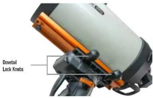 CELESTRON CGX Equatorial 1100 - Attach the Telescope to the Mount - 2
