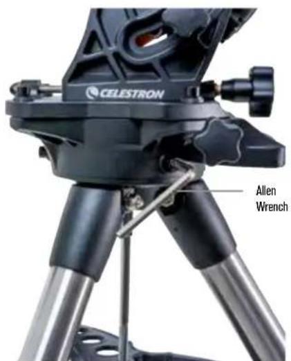 CELESTRON CGX Equatorial 1100 - Attach the Mount to the Tripod - 1