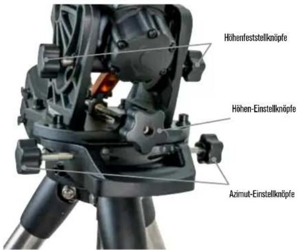 CELESTRON CGX Equatorial 1100 - Polausrichtung der Montierung - 1