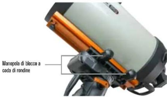 CELESTRON CGX Equatorial 1100 - Fissaggio del telescopo alla montatura - 2