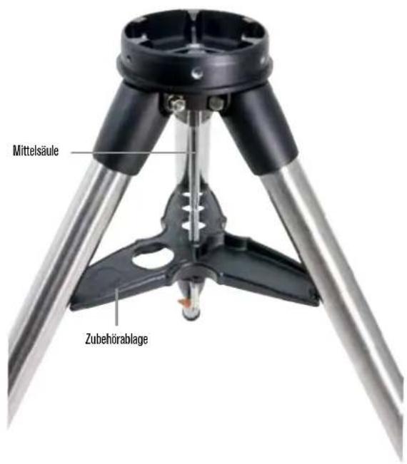 CELESTRON CGX Equatorial 1100 - Das Stativ aufstellen - 1