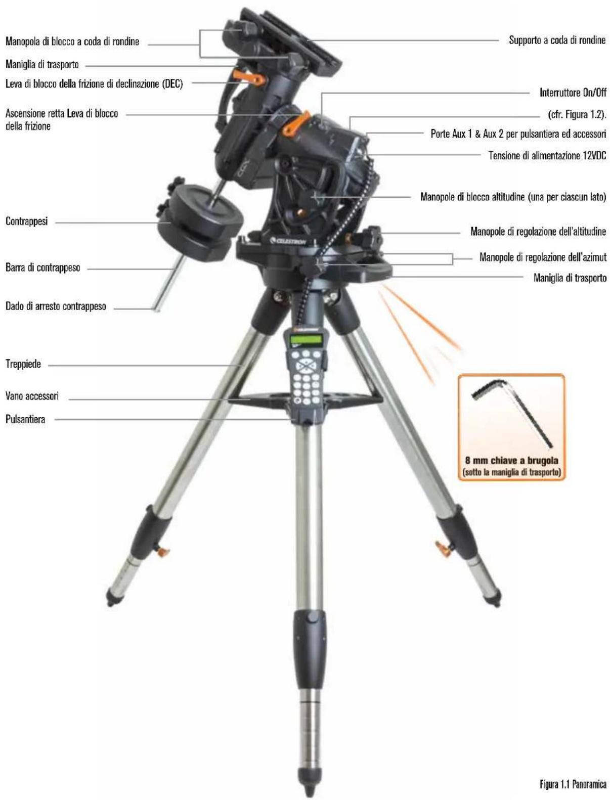 CELESTRON CGX Equatorial 1100 - Panorama - 1