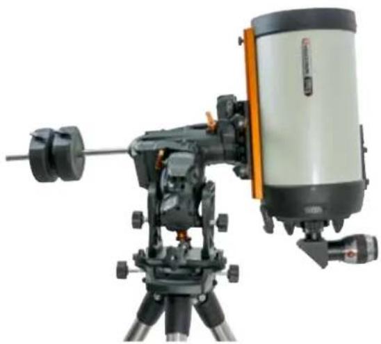 CELESTRON CGX Equatorial 1100 - Balance the Mount - 1