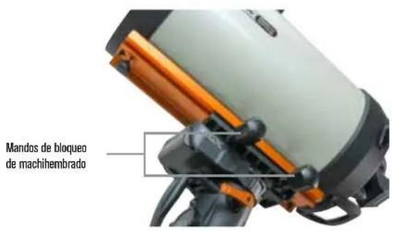 CELESTRON CGX Equatorial 1100 - Instalación del telescopio en el soporte - 2