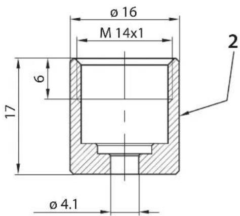 Carel PT1000 - Modell TSC1500030 - 8