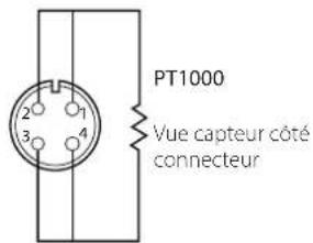 Carel PT1000 - Connexions électriques: - 2