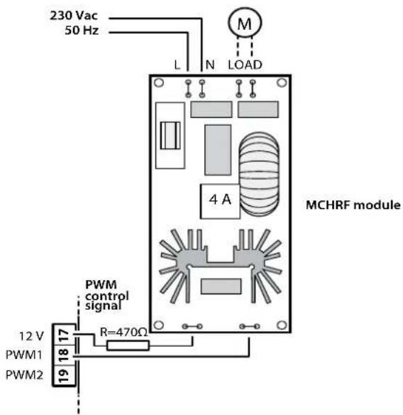 Carel MPXPRO - Connexion au module MCHRTF**** - 1