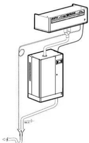 Carel VRDXL00001 - Tube condensat - 1
