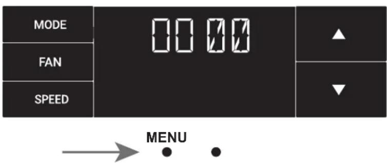 Friedrich KCQ06A10A - El menu Lock - 4