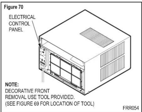 Friedrich KCQ06A10A - Unplug unit. - 2