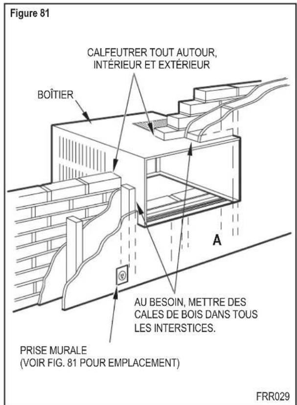 Friedrich KCQ06A10A - Installation à travers le mur a continué - 3