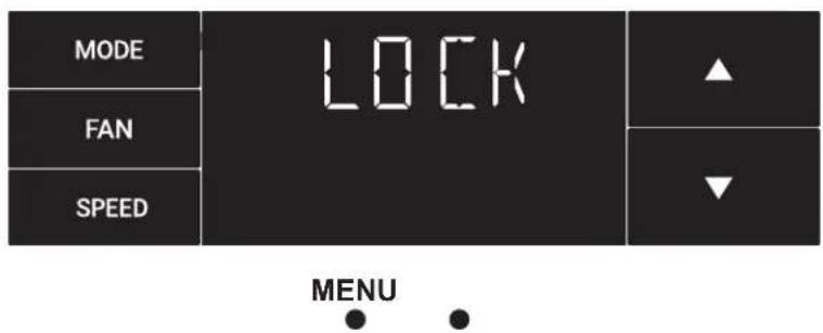 Friedrich KCQ06A10A - El menu Lock (continuación) - 3