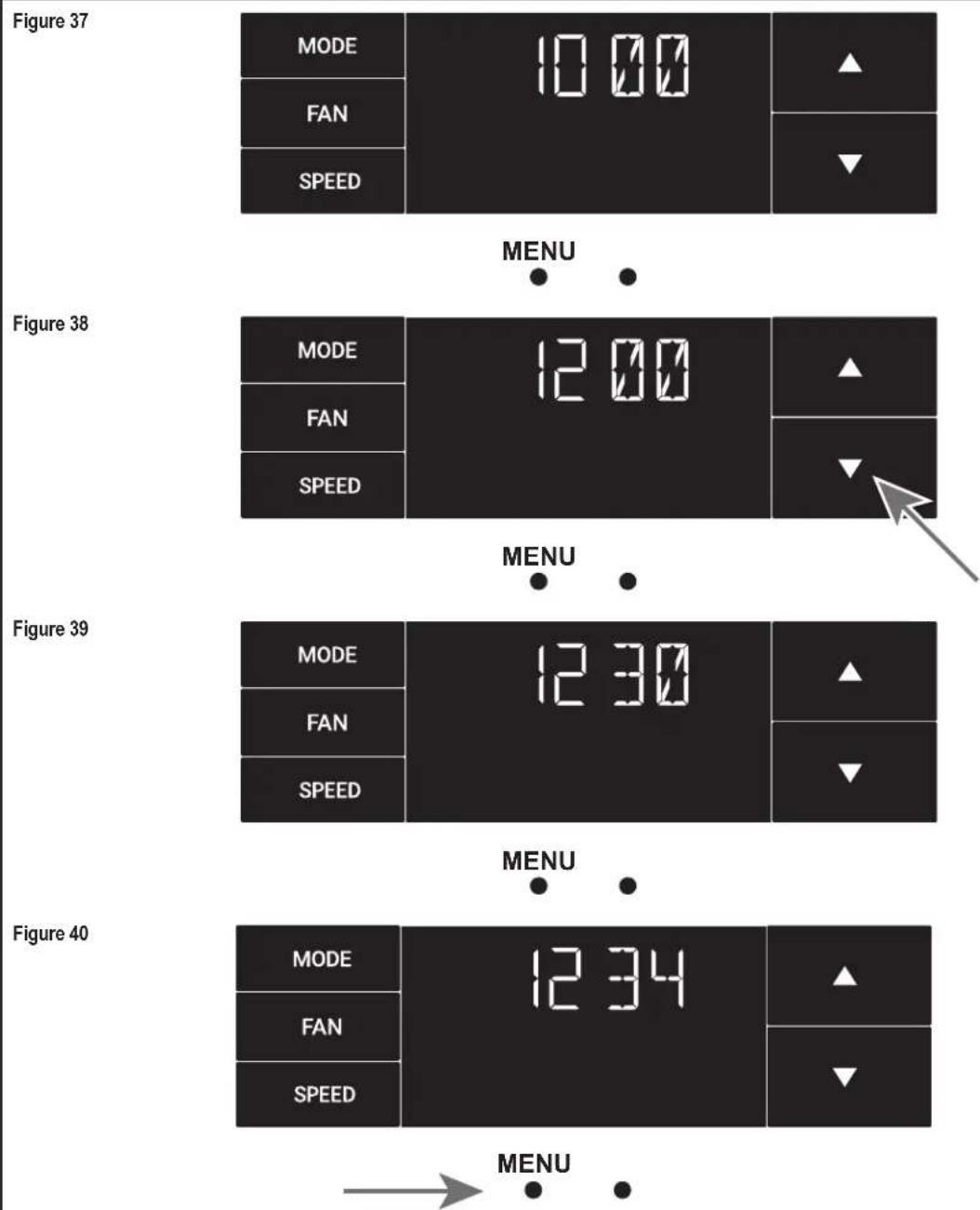 Friedrich KCM21A30A - The Lock Menu continued - 1