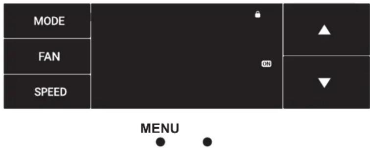 Friedrich WCT12A10B - El menu Lock - 3