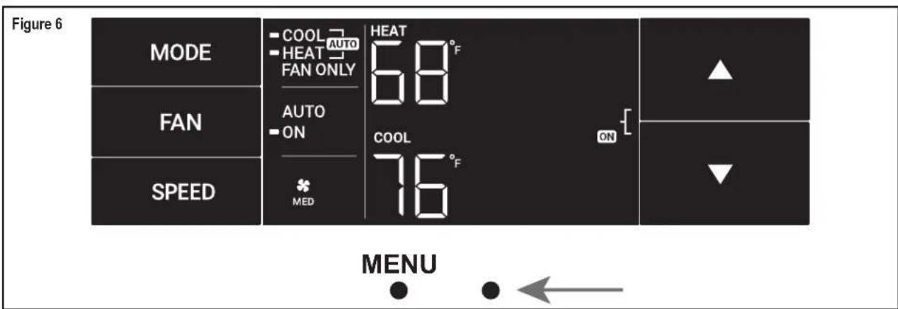 Friedrich WCT12A10B - Accessing Sub-Menus - 2