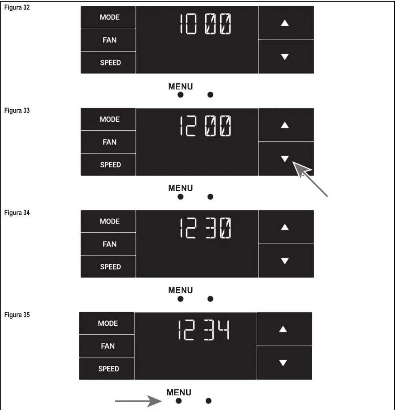 Friedrich WCT12A10B - El menu Lock (continuación) - 1